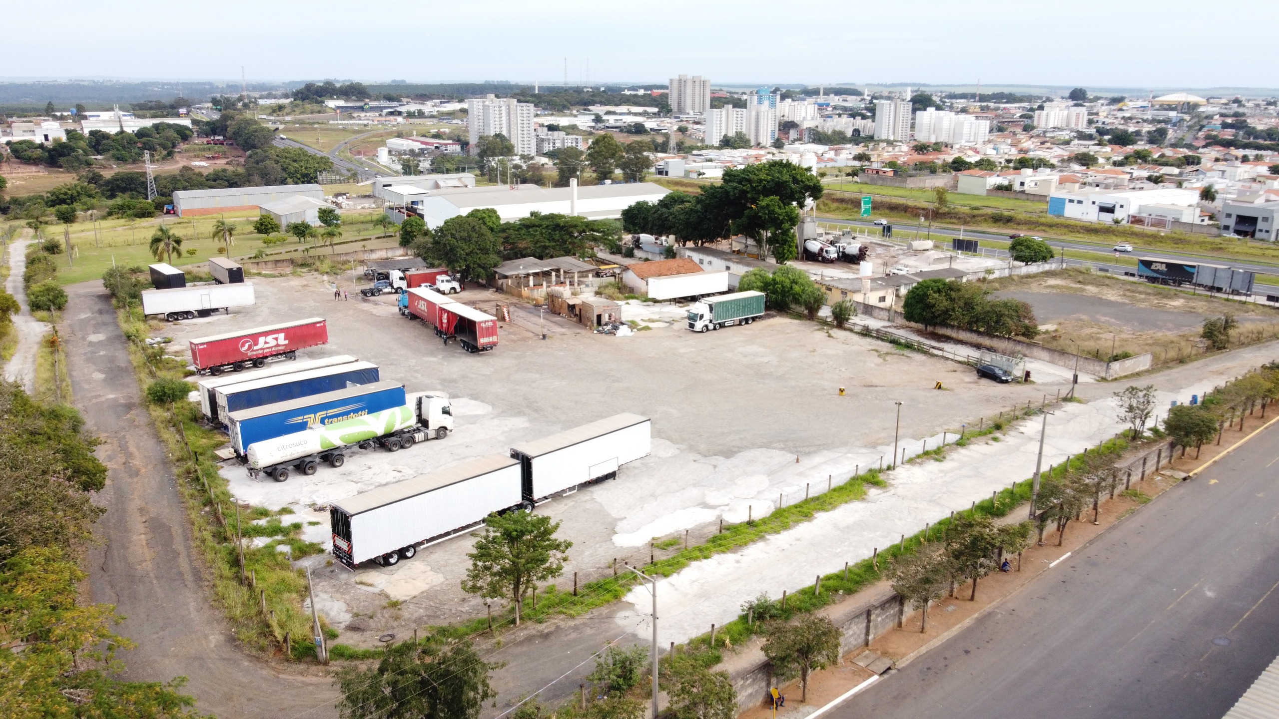 Delimitação da área